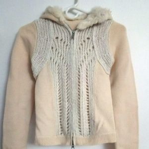 Armani Exchange Jacket With Fur Head